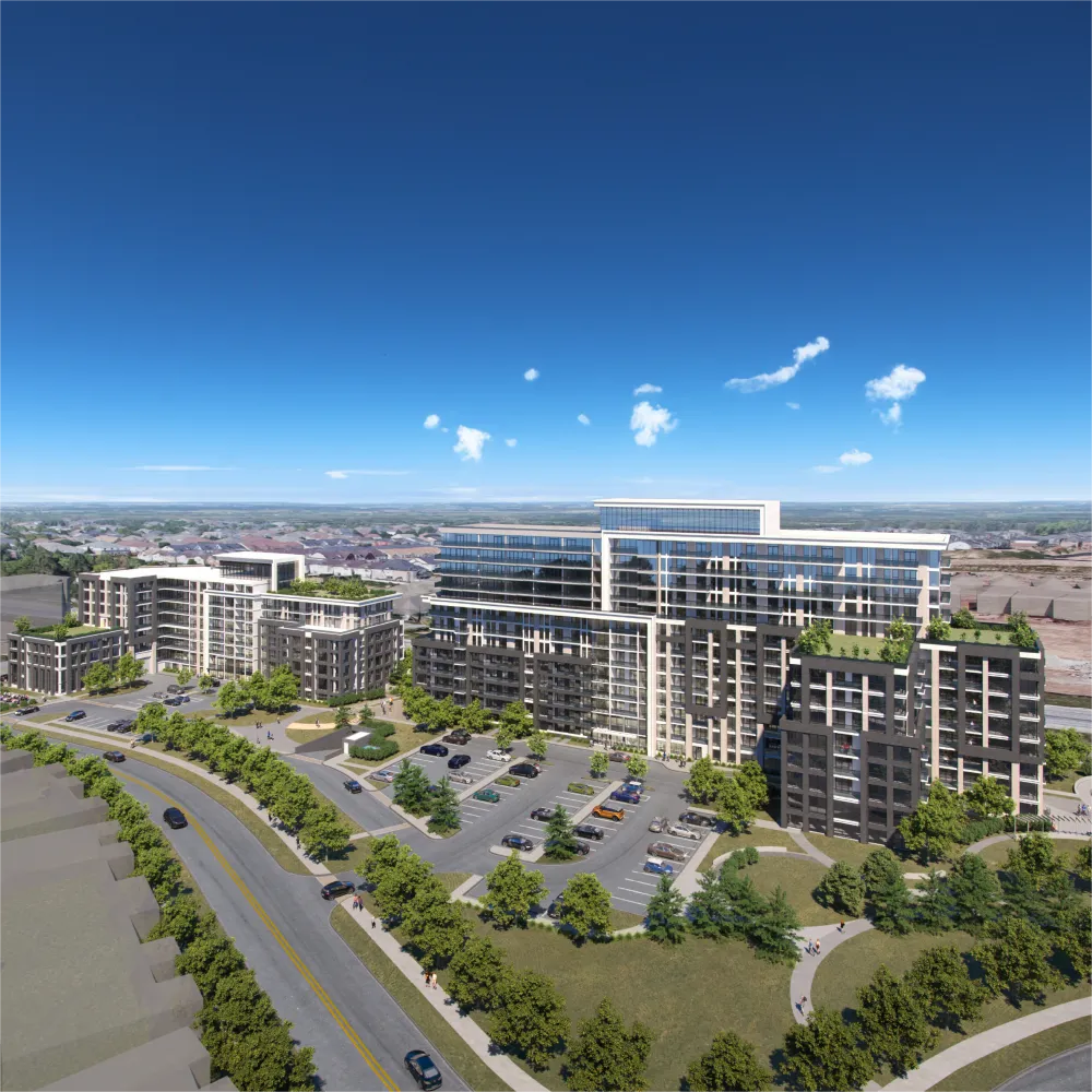 Rendering of the 5ive Building